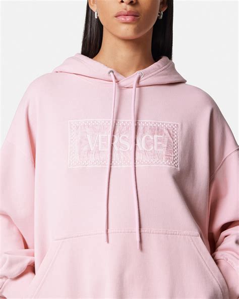 versace hoodie women's|versace barocco hoodie.